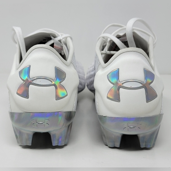 Under Armour Magnetico Elite 3 FG Soccer Cleats White Womens Sz 6.5  3027160-100 - Picture 6 of 11